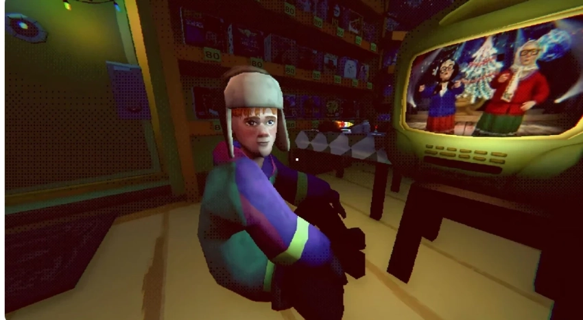 Симулятор «Ларек на улице Ленина» получил трейлер с новогодним настроением в духе нулевых